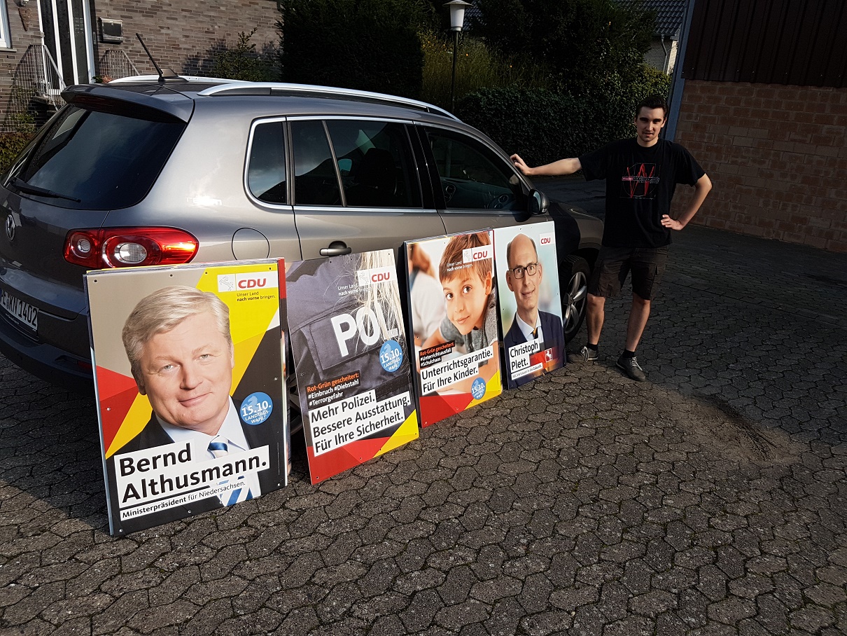 16.00.2017 - Wahlkampf zur Landtagswahl - 